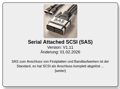 SAS Serial Attached SCSI