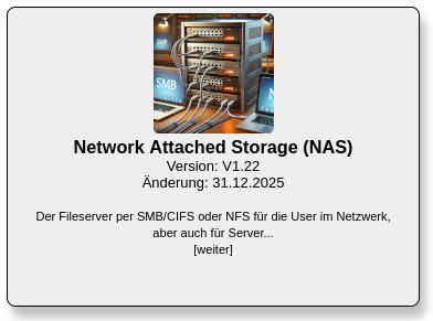 Inforamtionen zu Network Attached Storage oder NAS bei storitback.de