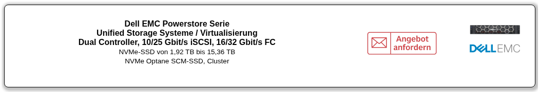 Angebot Dell EMC Powerstore der Stor IT Back